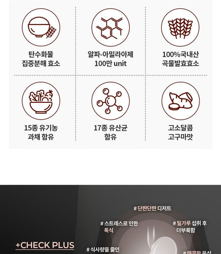 SERY BOX - Lasomi Kim Taehee Carbohydrate Enzyme, 3g x 30 sticks, 149 g, 8809120222819
