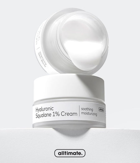 THE FACE SHOP - Alltimate Hyaluronic Squalane 1% Cream, 50ml, 130 g, 8809949492189