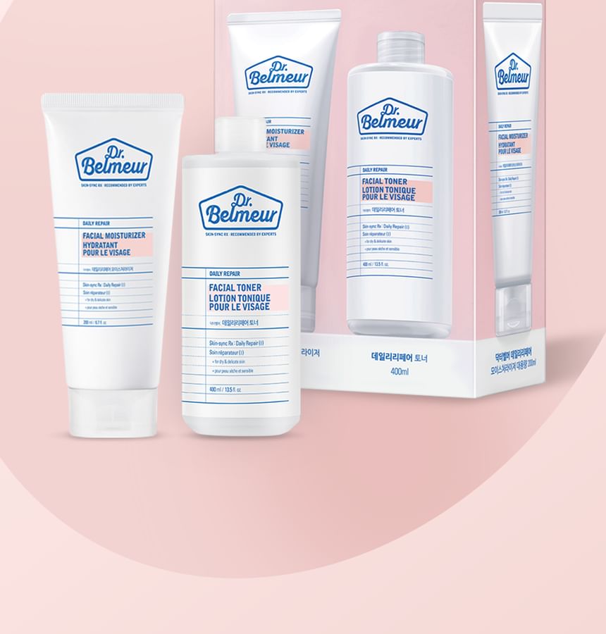 THE FACE SHOP - Dr. Belmeur Daily Skincare Set, 2 pcs, 1200 g, 8801051279368