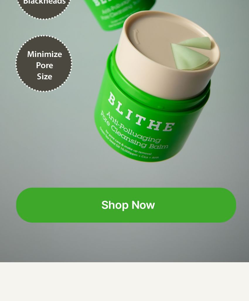 BLITHE - Anti-Polluaging Pore Cleansing Balm, 50ml, 130 g, 8809501660964