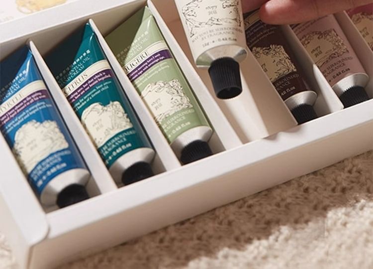roopy - Poetry Series Fragrance Hand Cream Gift Set (7pcs), Gift Set (12g x 7pcs), 130 g, 