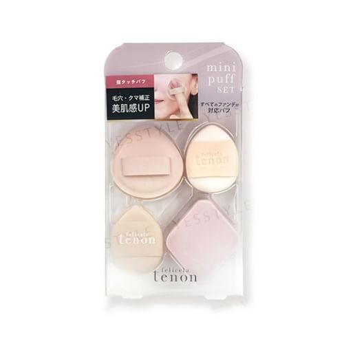Beauty World - Felicela Tenon Mini Puff
Wet and Dry Use, 4 pcs, 80 g, 4573225284525
