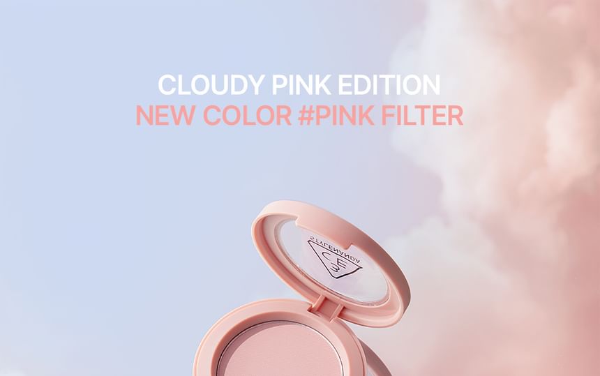 3CE - Face Blush Cloudy Pink Edition #Pink Filter, 5.5g, 50 g, 8809939531782