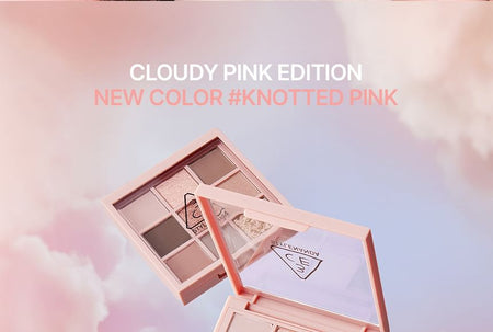 3CE - Multi Eye Color Palette Cloudy Pink Edition #Knotted Pink, 8g, 50 g, 8809939531881