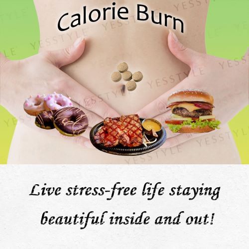 FINE JAPAN - Calorie Burn Capsules, 90 Capsules, 43 g, 4976652015227