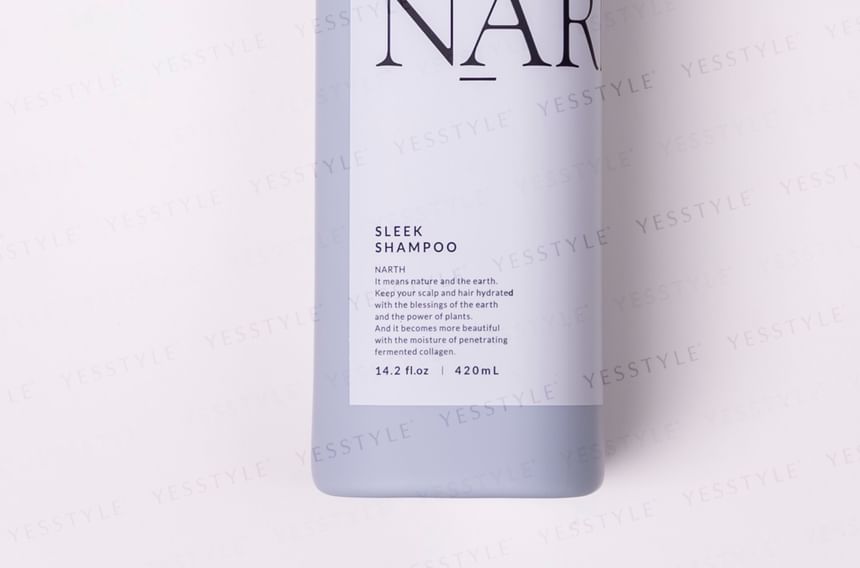 KIREICOM - Narth Sleek Shampoo, 420ml, 470 g, 4595987018170