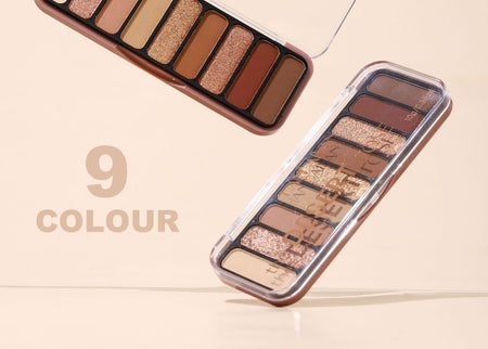 HANDAIYAN - Desert Rose 9-Color Eyeshadow Palette, 10g, 77 g, 6971690682354