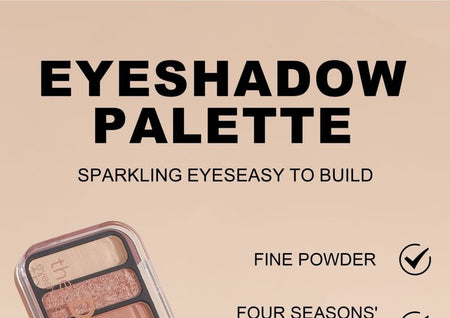 HANDAIYAN - Desert Rose 9-Color Eyeshadow Palette, 10g, 77 g, 6971690682354