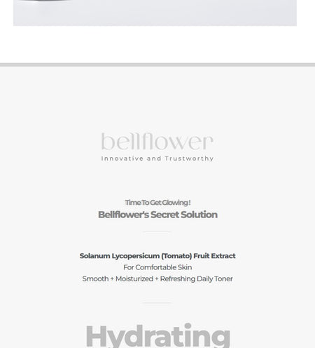 Bellflower - Crystal Tomato Illuminating Toner, 120ml, 160 g, 8809954944192