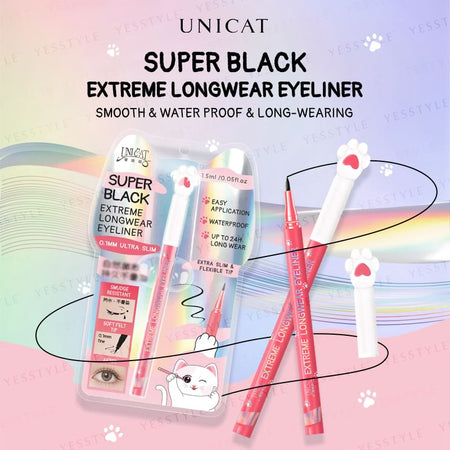 UNICAT - Extreme Longwear Eyeliner, Super Black, 90 g, 4715862360020