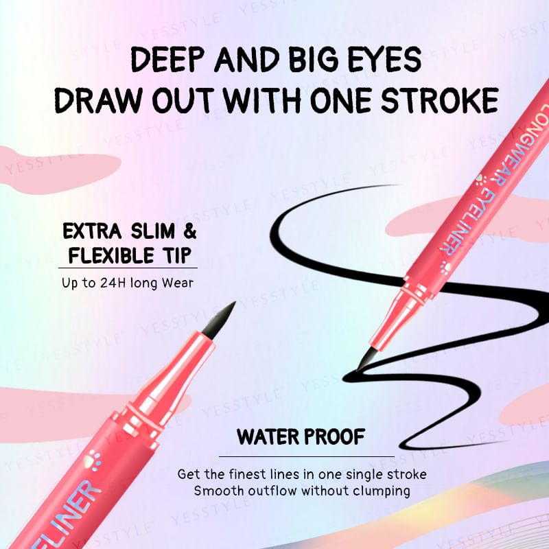 UNICAT - Extreme Longwear Eyeliner, Super Black, 90 g, 4715862360020