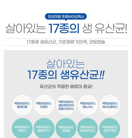 JUNGWONSAM - NutriGarden Premium Probiotics, 500mg x 30 capsules, 45 g, 6253490192944