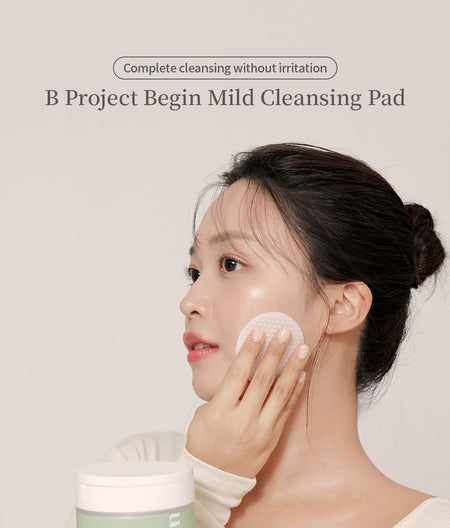 B Project - Begin Mild Cleansing Pad, 60 pads, 300 g, 8809684562765