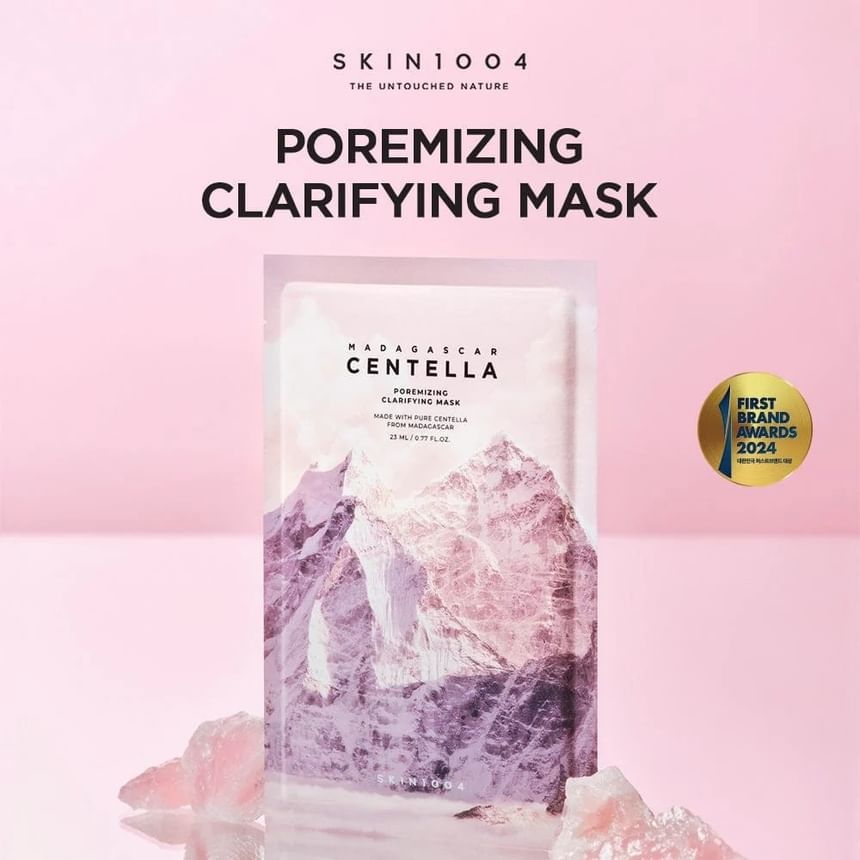 SKIN 1004 - Madagascar Centella Poremizing Clarifying Mask, 23ml x 1 sheet, 60 g, 8809913831310