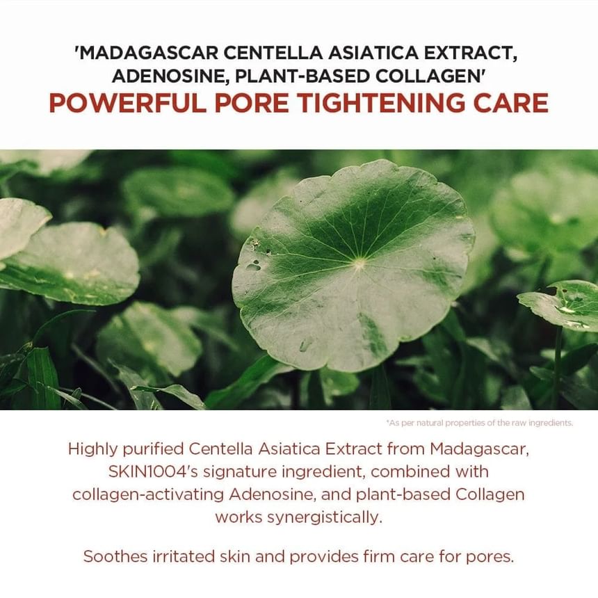 SKIN 1004 - Madagascar Centella Poremizing Clarifying Mask, 23ml x 1 sheet, 60 g, 8809913831310