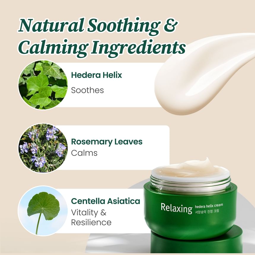 Milk Touch - Hedera Helix Relaxing Cream, 50ml, 182 g, 8809684560020