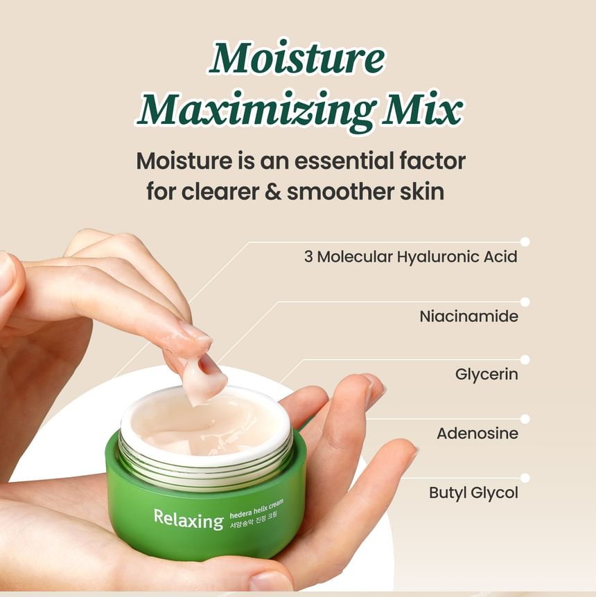 Milk Touch - Hedera Helix Relaxing Cream, 50ml, 182 g, 8809684560020