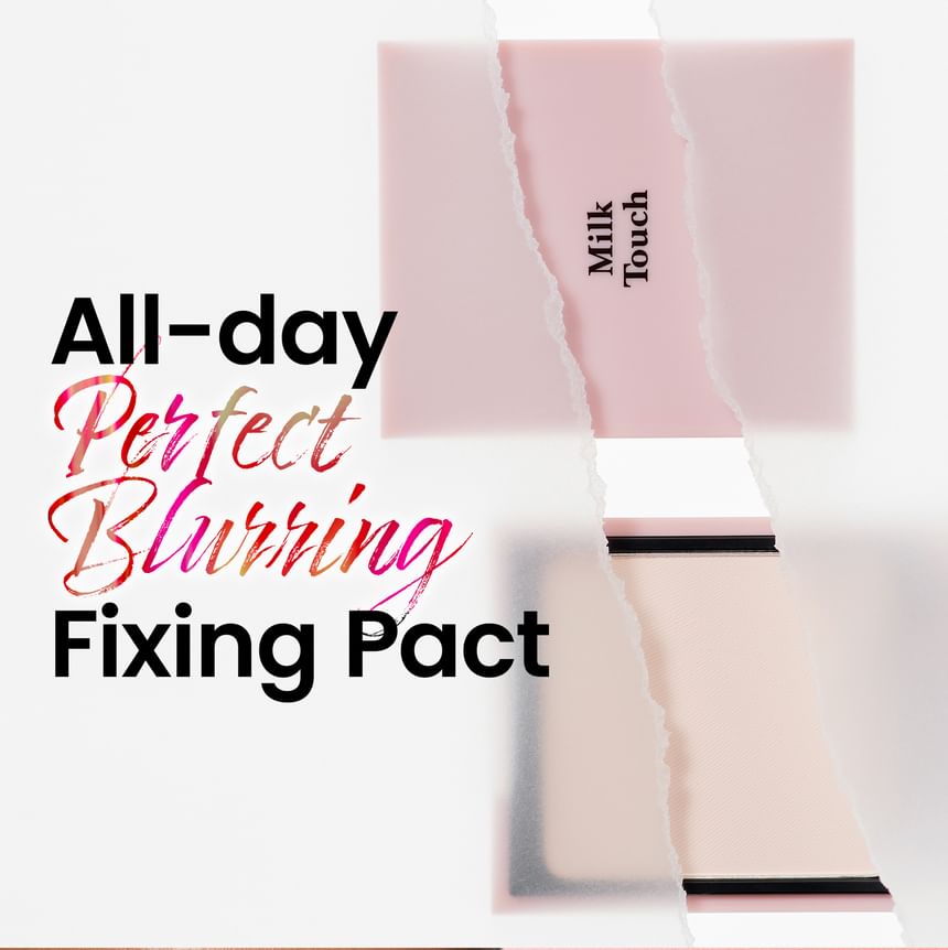 Milk Touch - All-Day Perfect Blurring Fixing Pact, 10g, 80 g, 8809684563212