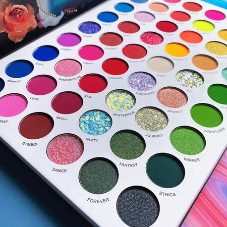 DE’LANCI - 54 Color La Catrina Eyeshadow, #54 Color - 41.5g, 475 g, 