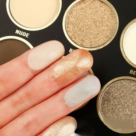 DE’LANCI - 12 Colors Nude Smoky Palette, #Doomsday Wasteland - 24g, 100 g, 6970936230410