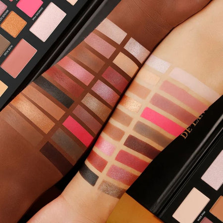 DE’LANCI - 18 Colors Eyeshadow Palette - Desert Rose, #Desert Rose - 37g, 150 g, 6970936230304
