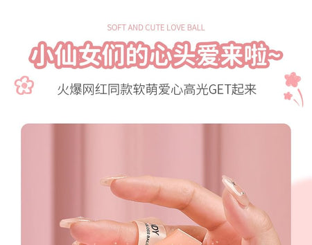 MACK ANDY - Heart Highlight Setting Powder Fluffy Ball, 10g, 200 g, 