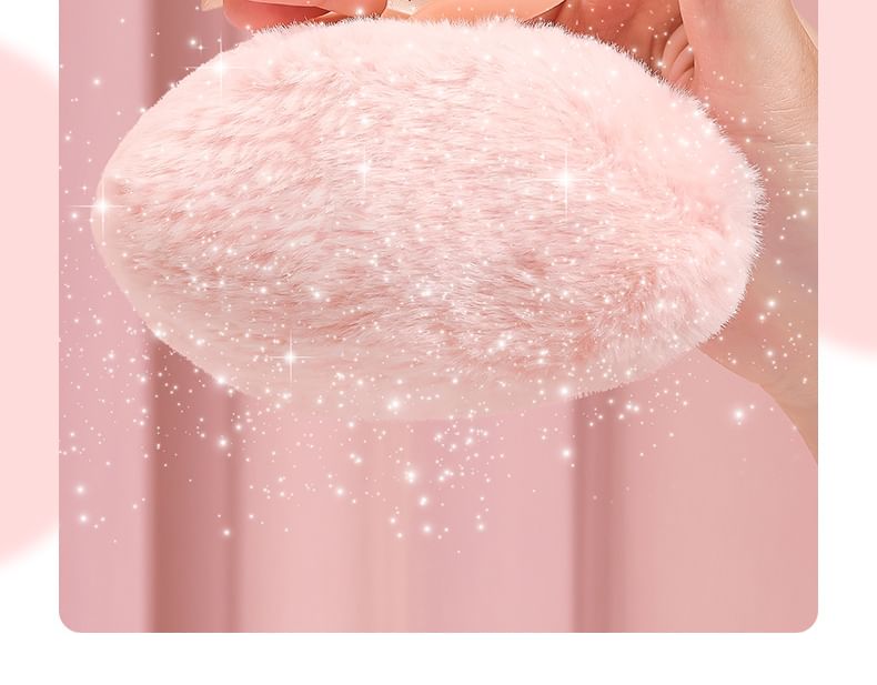 MACK ANDY - Heart Highlight Setting Powder Fluffy Ball, 10g, 200 g, 