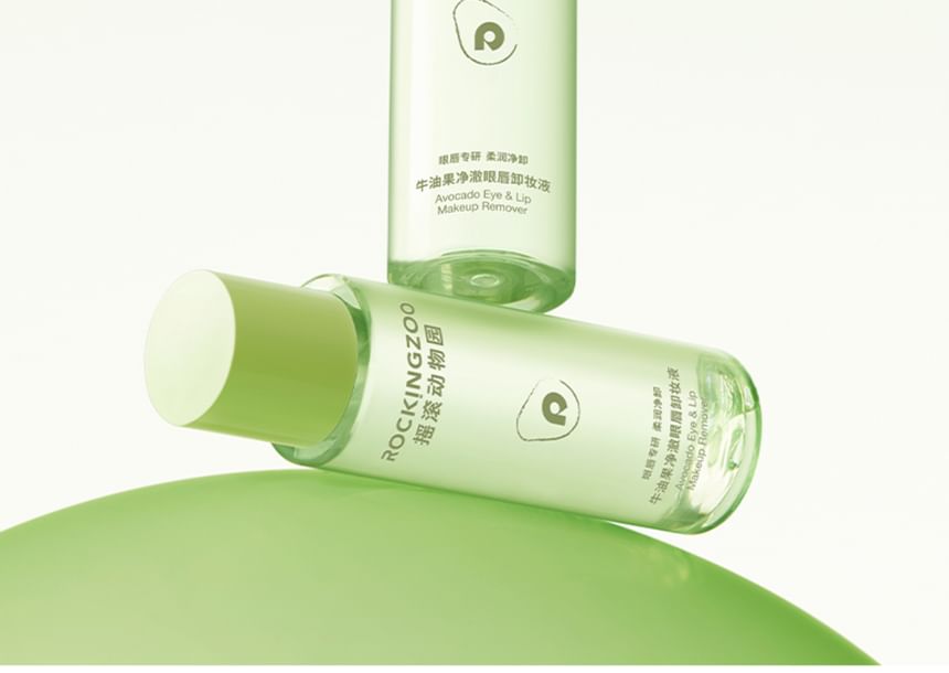 ROCKINGZOO - Avocado Eye & Lip Makeup Remover, #Makeup Remover - 80ml, 100 g, 6972693234298