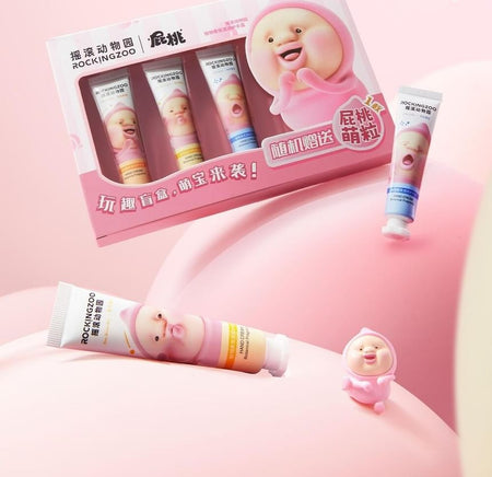 ROCKINGZOO - Special Edition Botanical Fragrance Hand Cream Set - 3pcs, #Hand Cream Set - 15ml *3pcs, 150 g, 6972693236438