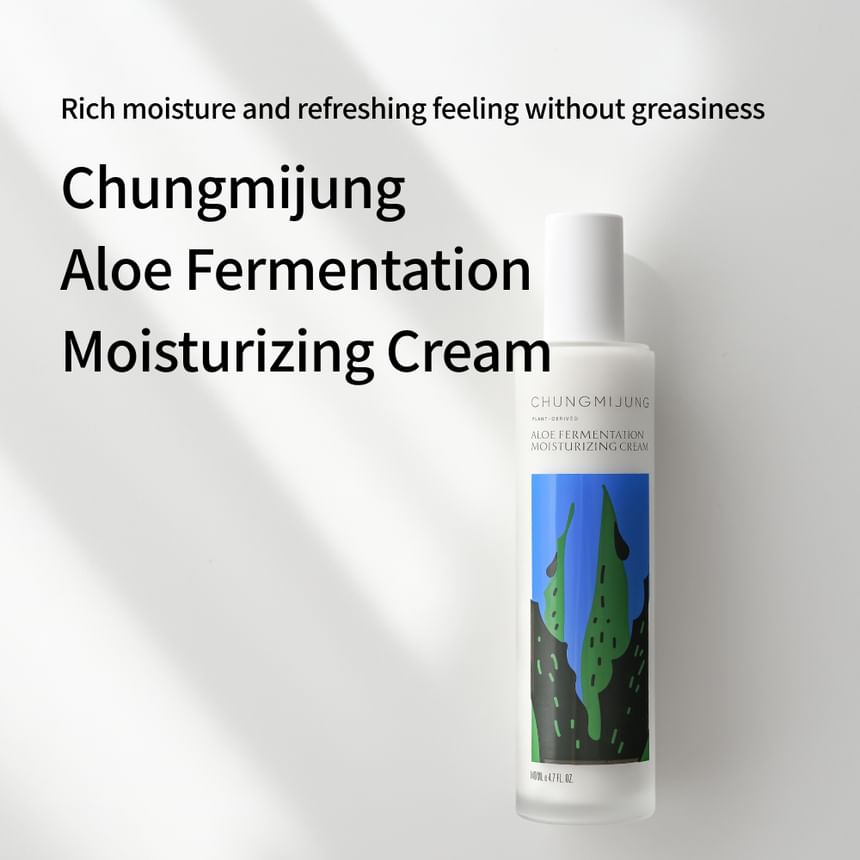 CHUNGMIJUNG - Aloe Fermentation Moisturizing Cream, 140ml, 350 g, 8809342211196