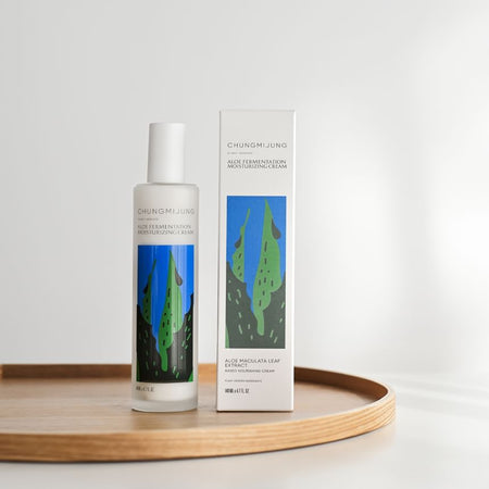 CHUNGMIJUNG - Aloe Fermentation Moisturizing Cream, 140ml, 350 g, 8809342211196