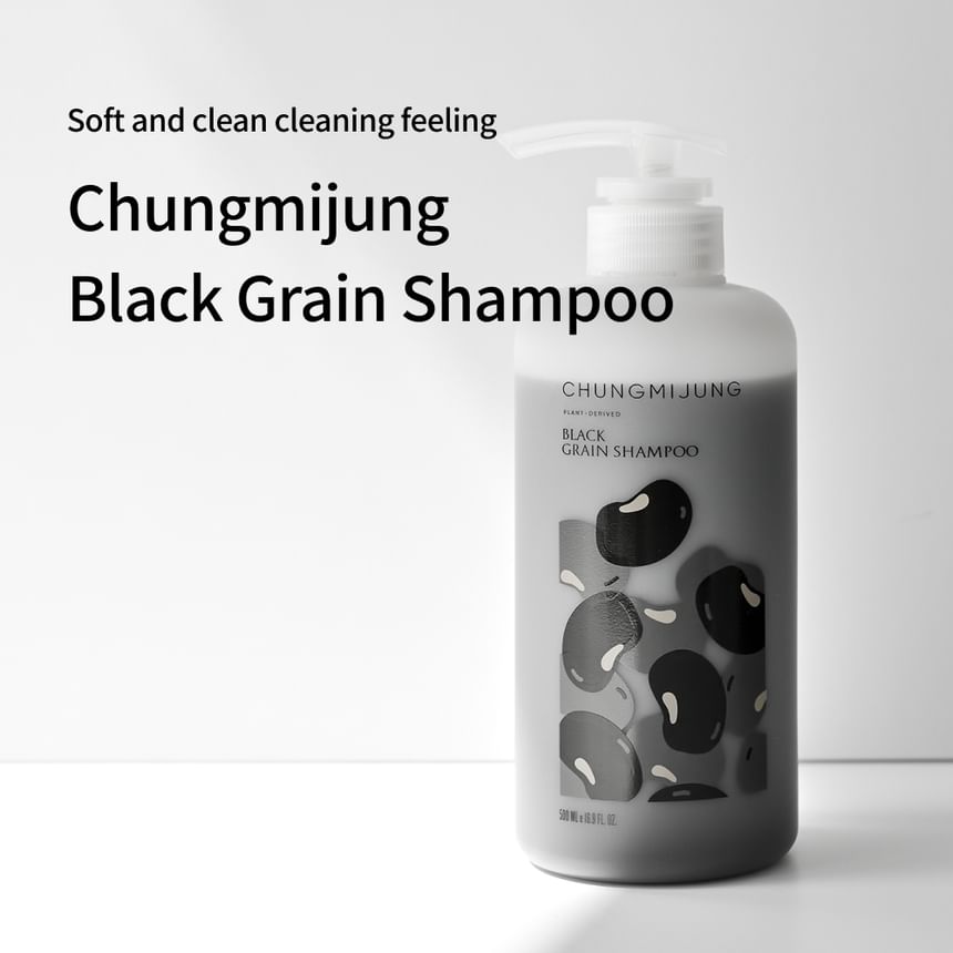 CHUNGMIJUNG - Black Grain Shampoo, 500ml, 1000 g, 8809342211714