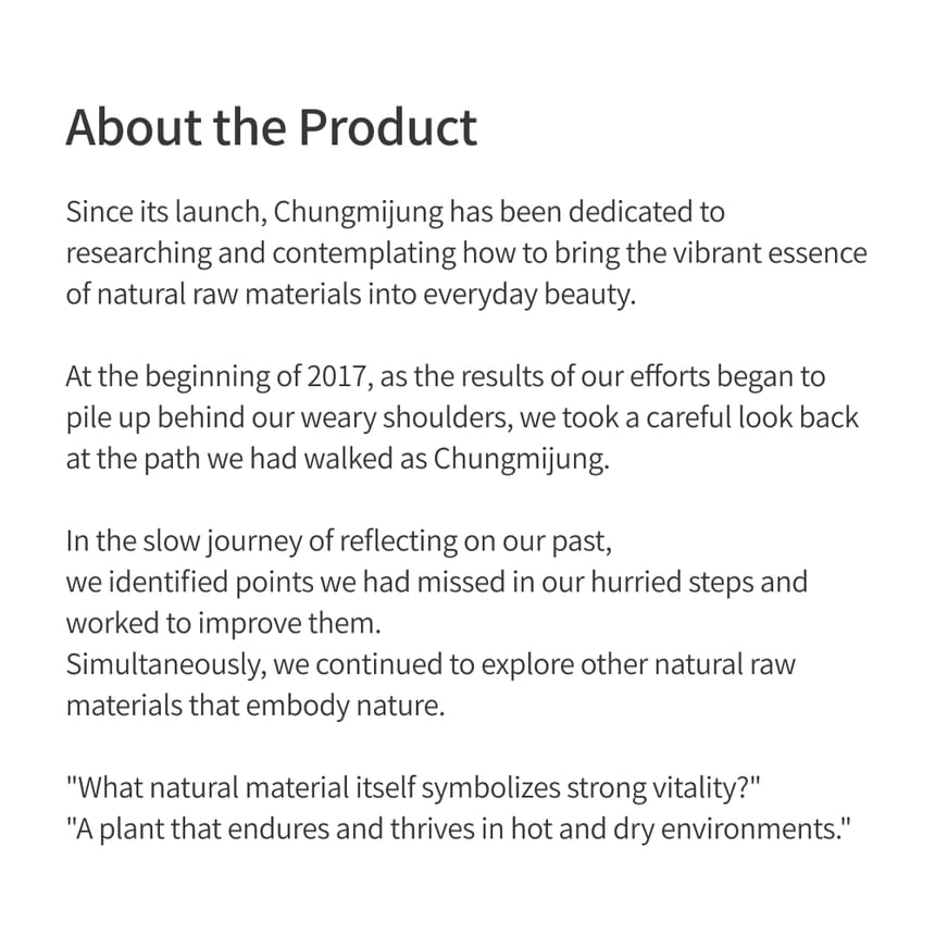 CHUNGMIJUNG - Cactus Ampoule, 50ml, 130 g, 8809342218126