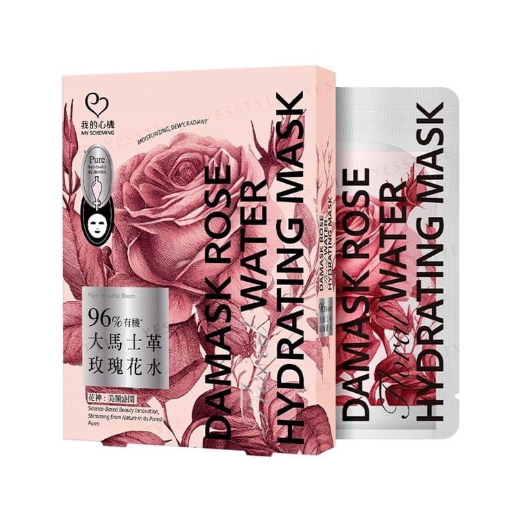 My Scheming - Damask Rose Water Hydrating Mask, 4 pcs, 150 g, 4713410999494
