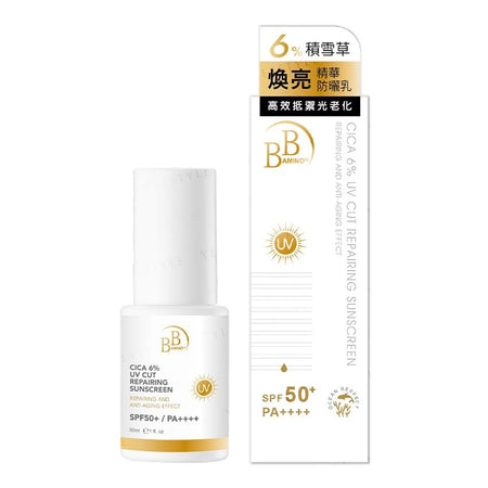 My Scheming - BB Amino CICA 6% UV Cut Repairing Sunscreen SPF 50+ PA++++, 30ml, 180 g, 4713410998404