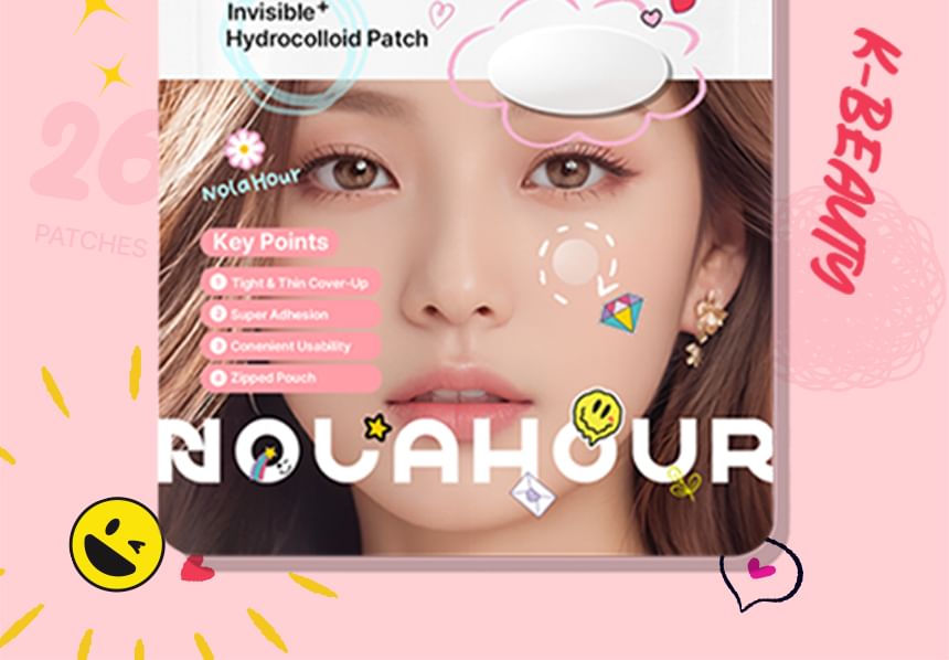 NOLAHOUR - Clear Spot Patch, 26 patches, 50 g, 8809800000416