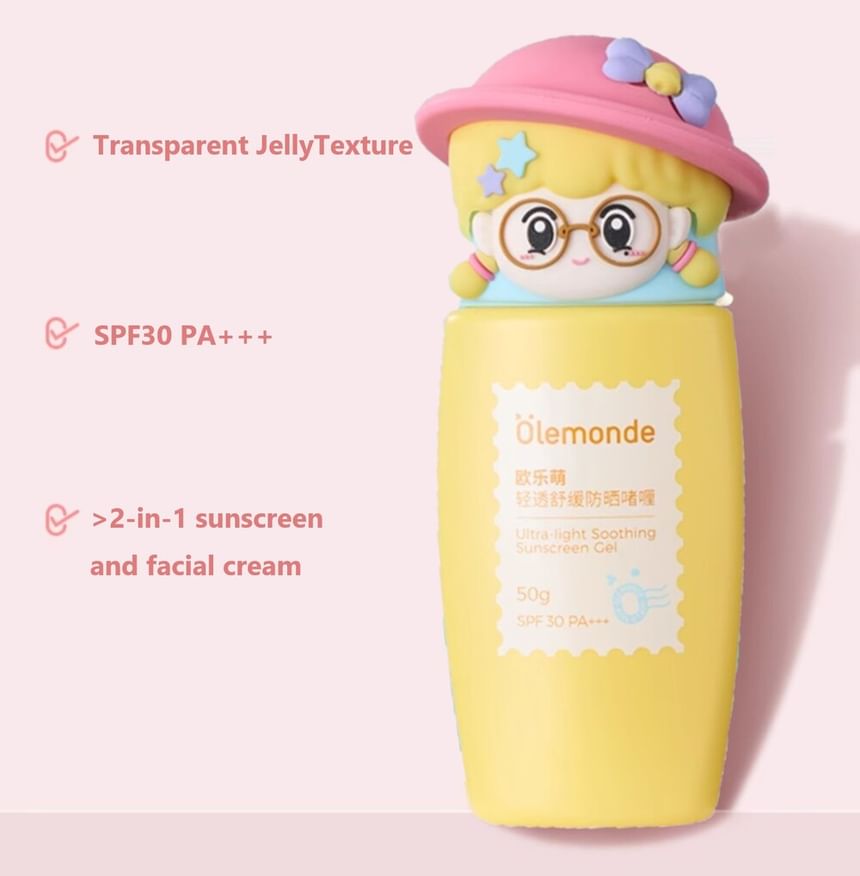 Olemonde - Ultra-Light Sunscreen Gel, #Sunscreen Gel - 50g, 100 g, 6976498850646