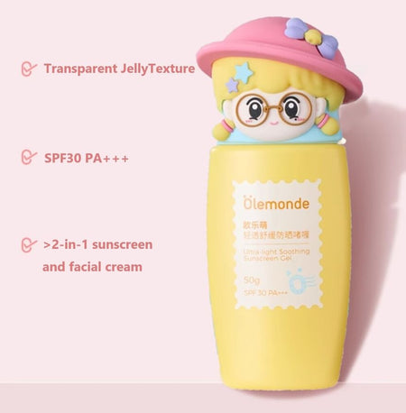 Olemonde - Ultra-Light Sunscreen Gel, #Sunscreen Gel - 50g, 100 g, 6976498850646