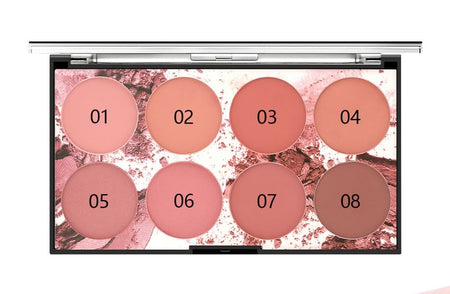 MISS ROSE - 8 Color Blush Palette, #Blush Palette - 28g, 42 g, 6975350114780