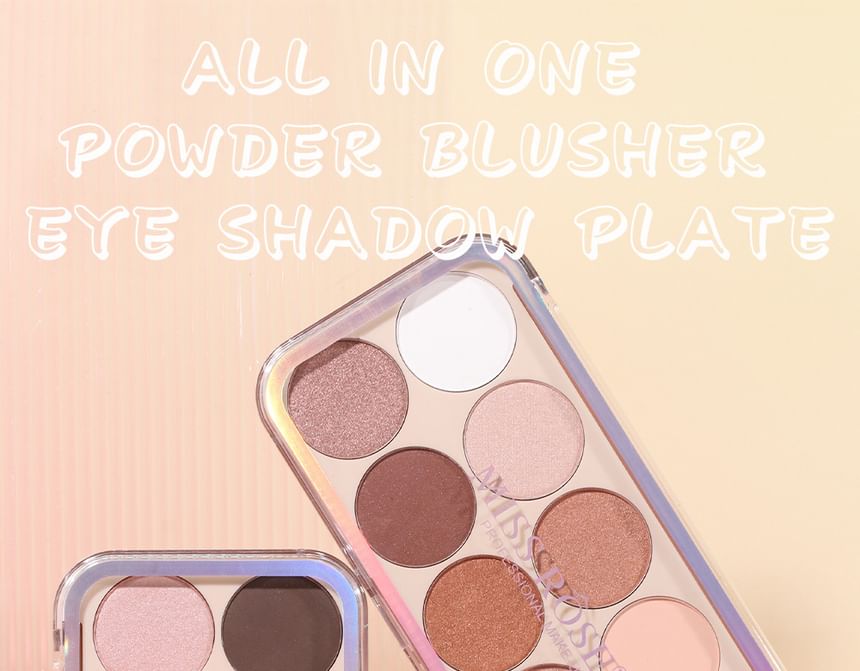 MISS ROSE - 10 Color Highlighter & Contour Palette, #10 Color - 18g, 133 g, 6941898916599