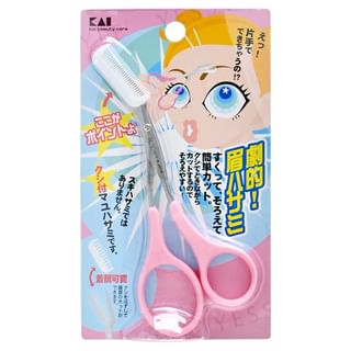 KAI - Eyebrow Trimmers, Pink, 21 g, 4901601980059
