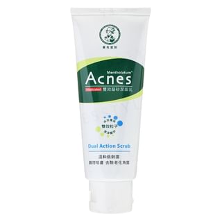 Rohto Mentholatum - Acnes Dual Action Scrub, 100g, 118 g, 4719865604488