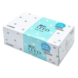 LION - Leed Beauty Puff Cotton Pad, 180 pcs, 102 g, 4897001950078