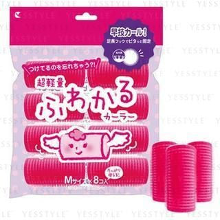 LUCKY TRENDY - Sponge Hair Curler M, 8 pcs, 20 g, 4903329996572