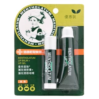 Rohto Mentholatum - Lip Balm & Lip Gel Special Set, 2 pcs, 29 g, 4897006034438