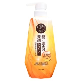 Rohto Mentholatum - 50 Megumi Nourish Shampoo, 400ml, 487 g, 4895186013229