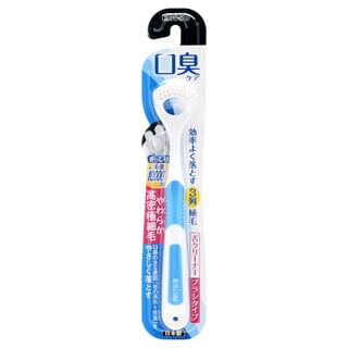 EBISU - Tongue Cleaner Brush, 1 pc - Random Color - Soft B-D3, 19 g, 4901221020302