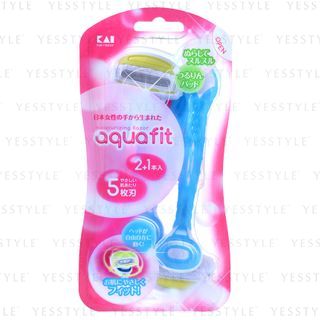 KAI - Aquafit Razor For Body, 3 pcs, 57 g, 4901331017124