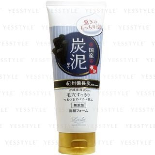 Cosmetex Roland - Loshi Moist Aid Facial Wash Charcoal Mud, 120g, 140 g, 4936201101443