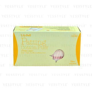 Suzuran - Lily Bell Patting 3-Layer Cotton Pad, 70 pcs, 300 g, 4973560040532